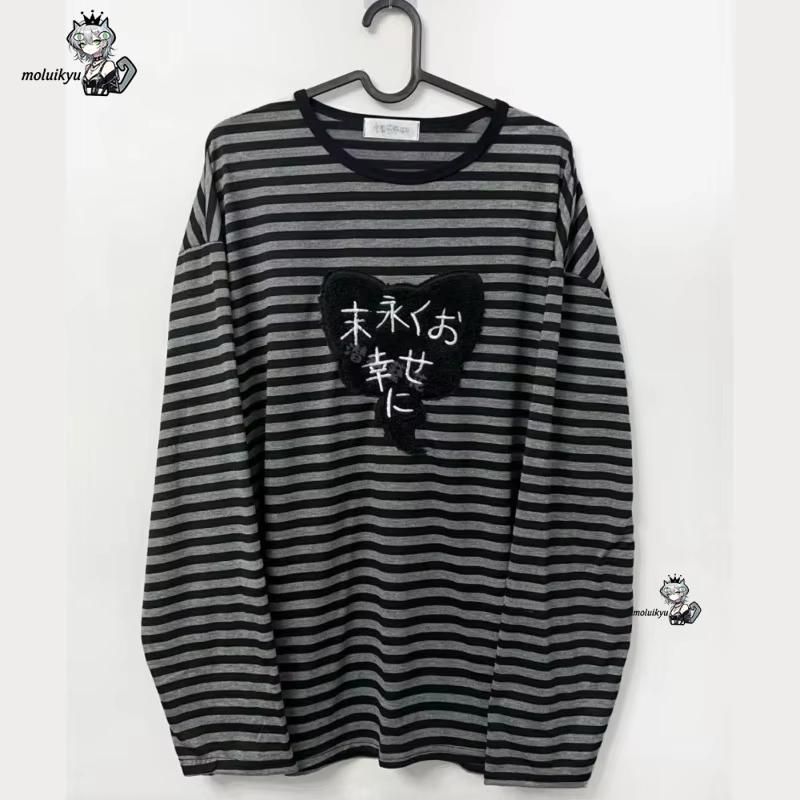 Embroidery Design - Y2K Amerikaanse punk vintage O-hals shirts