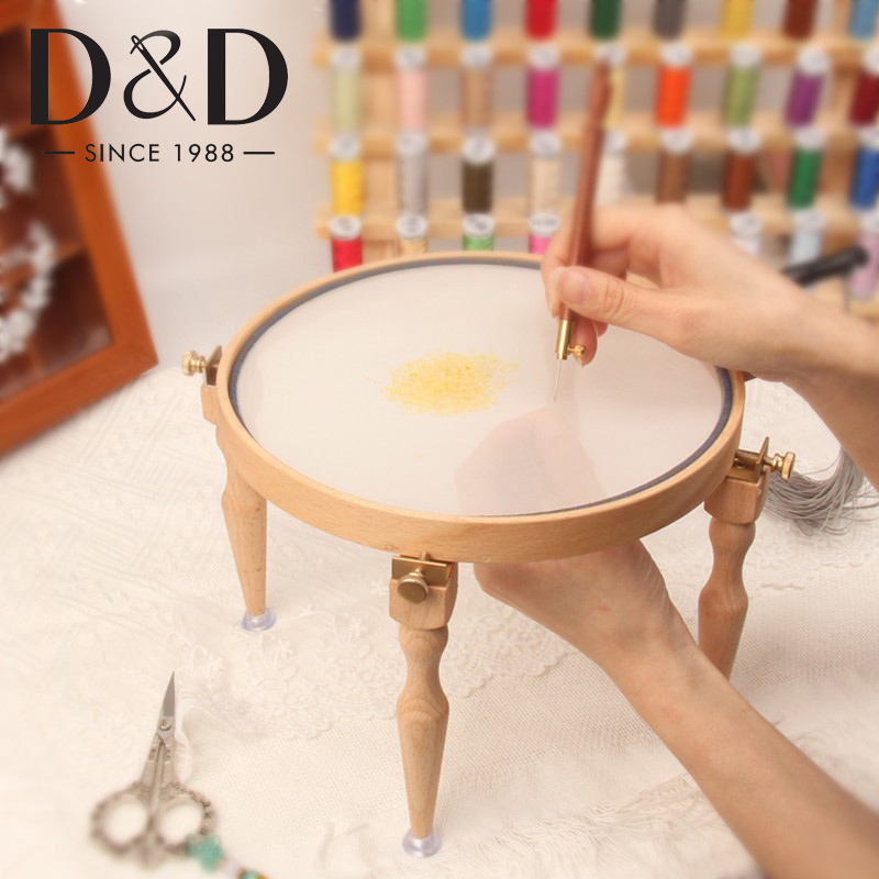 Embroidery Hoop Stand - 3/4 stuks verstelbare draagbare houten borduurring