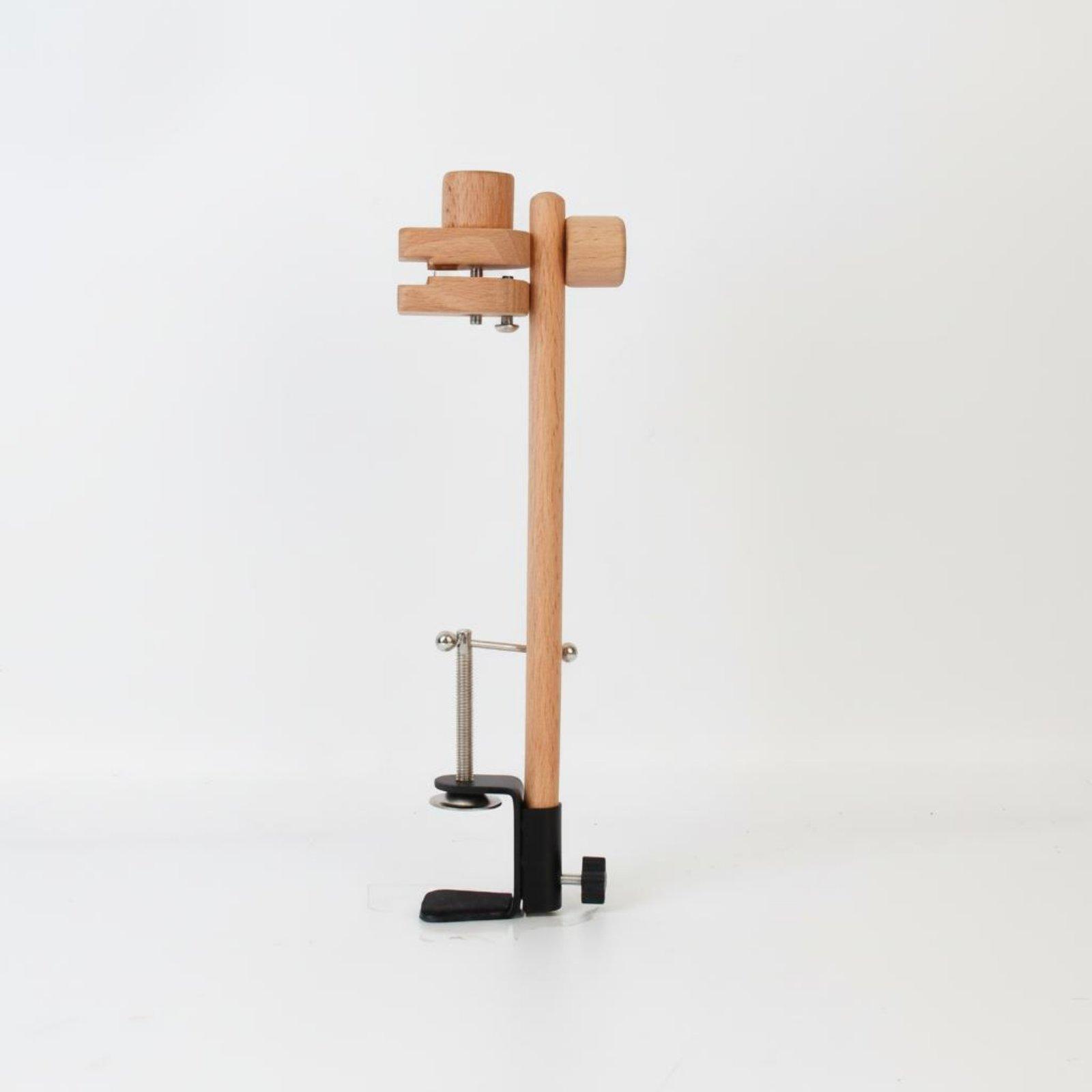 Embroidery Hoop Stand - Houten bureau borduurhoepel frame, draaibaar en