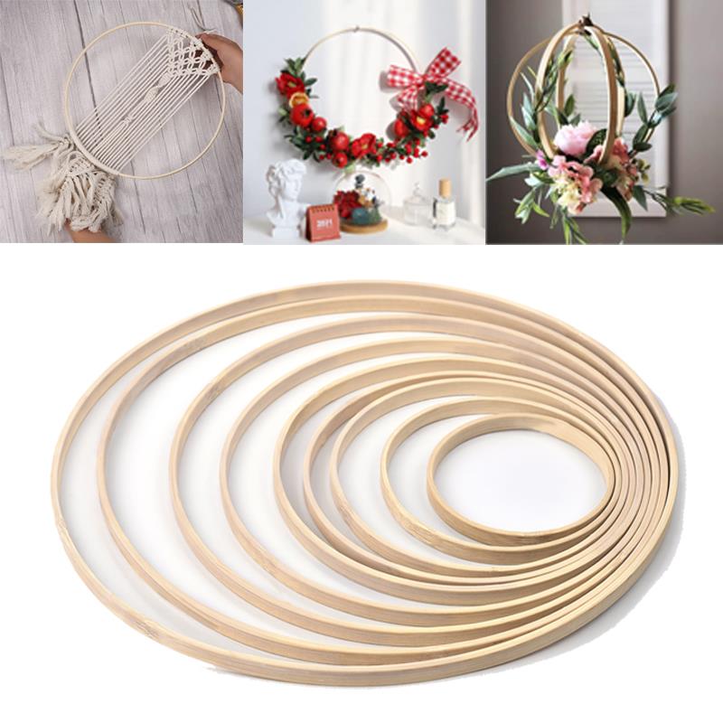 Embroidery Hoop Stand - 1/5Pcs 8-33Cm Houten Diy Handgemaakte Catcher