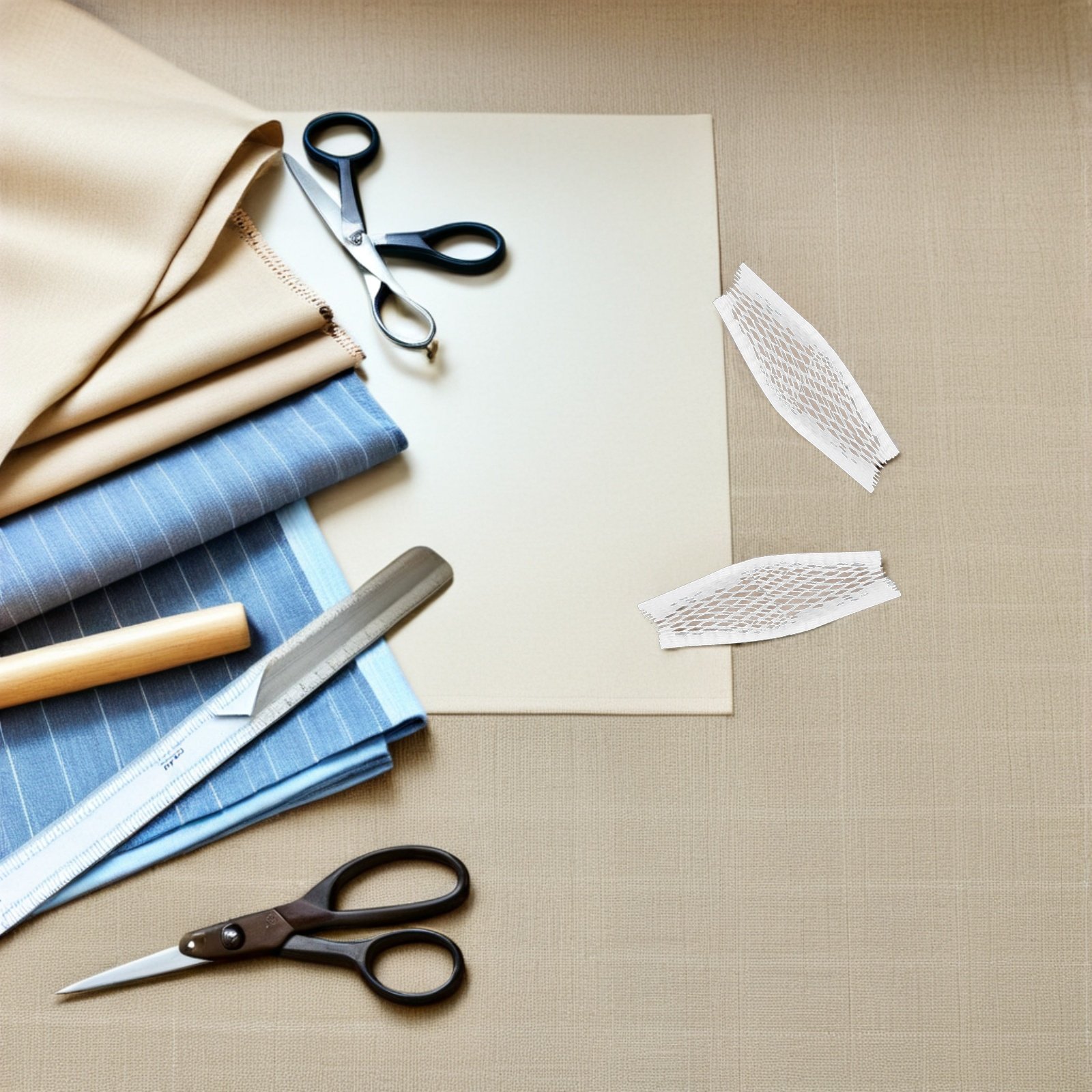 Embroidery And Quilting - 200 stuks draadspoelbeschermer uitbreidbare mesh-hoeshoezen ademend