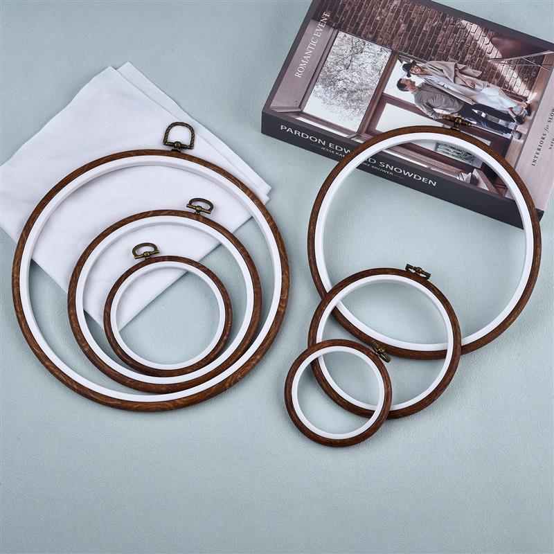 Ronde Ovale Houten Kleur Bordu - Embroidery Hoop Stand recensie en prijs