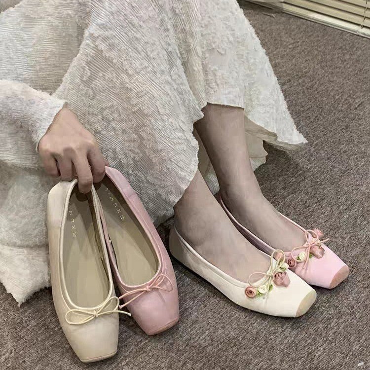 Vrouwen Flats Boog Marie Janes - Embroidery Design recensie en prijs
