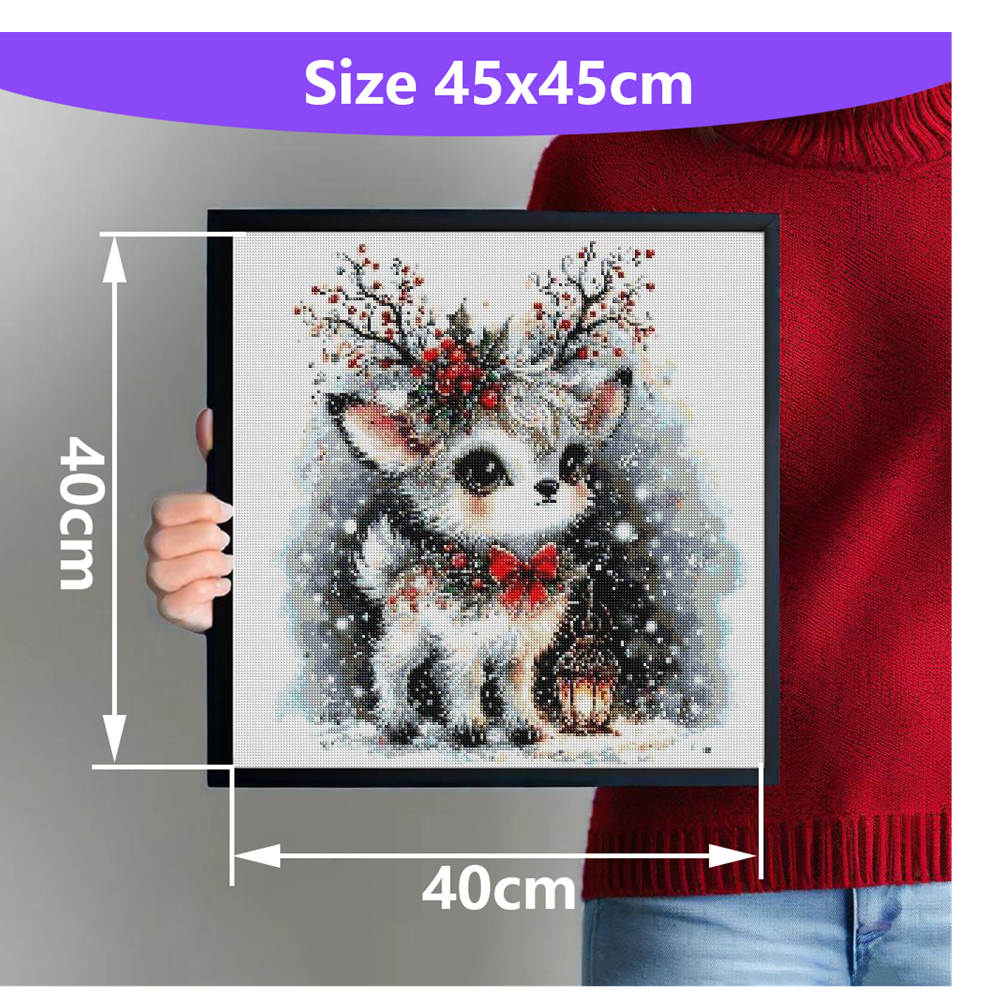 Volledige boor diamant borduur - Embroidery Xmas Decorations recensie en prijs