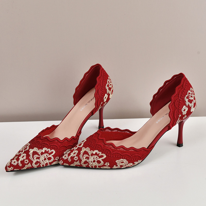 Luxe Rood Wit Kant Borduren Ho - Embroidery Design recensie en prijs