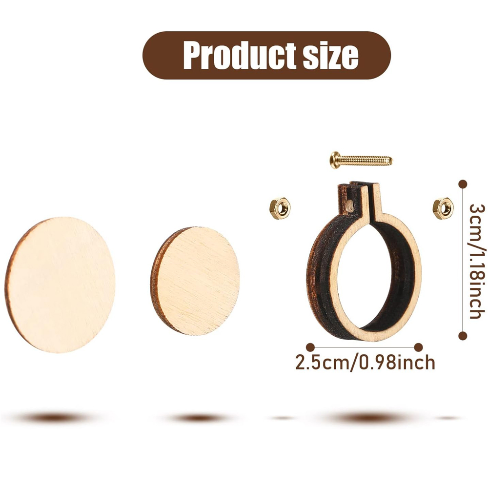 10 stks/set Houten Mini Bordur - Embroidery Hoop Stand recensie en prijs