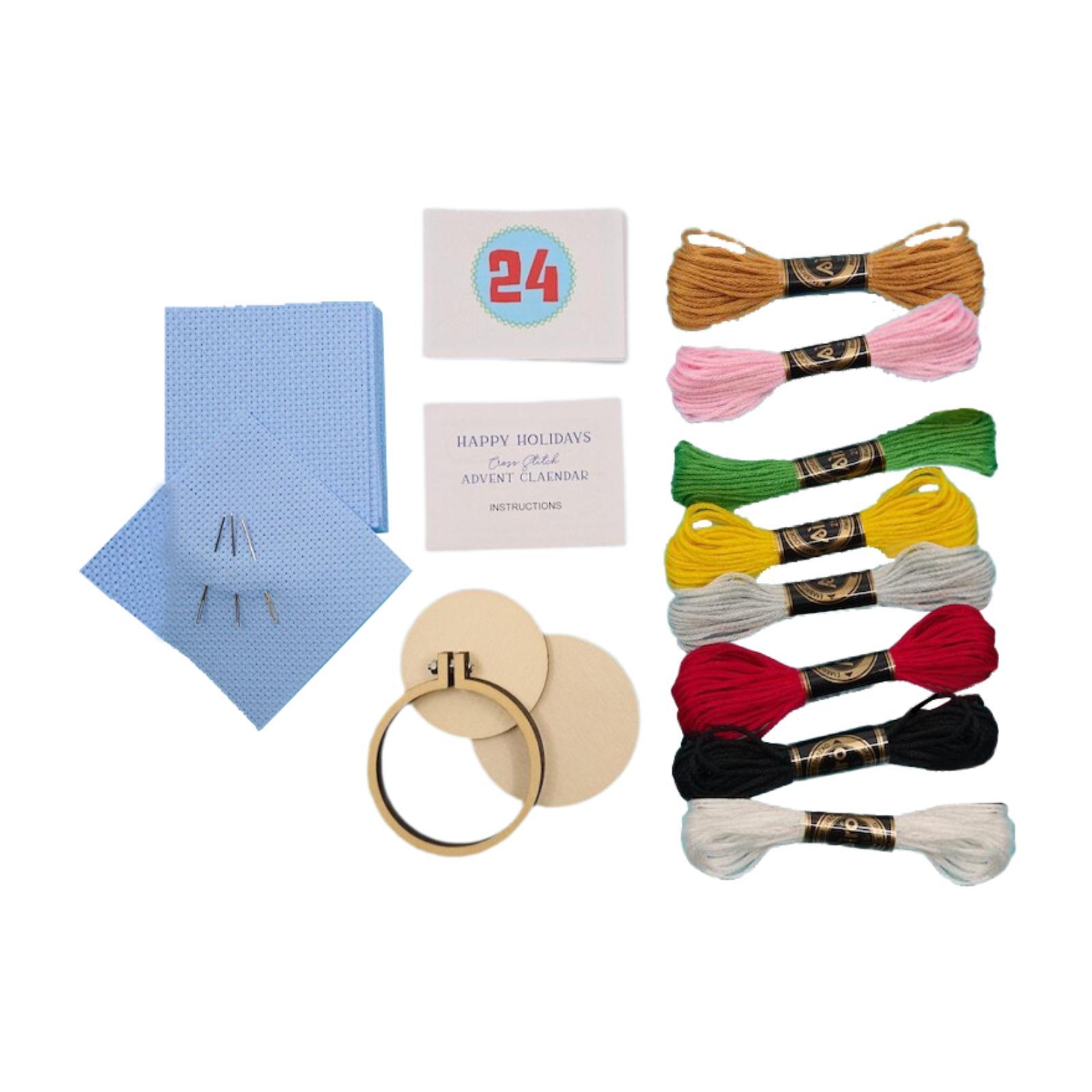 Kerst adventskalender, kerstst - Embroidery Xmas Decorations recensie en prijs