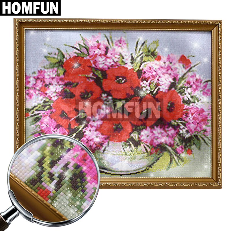 Homfun Diamant Schilderij Krui - Embroidery Daisy recensie en prijs