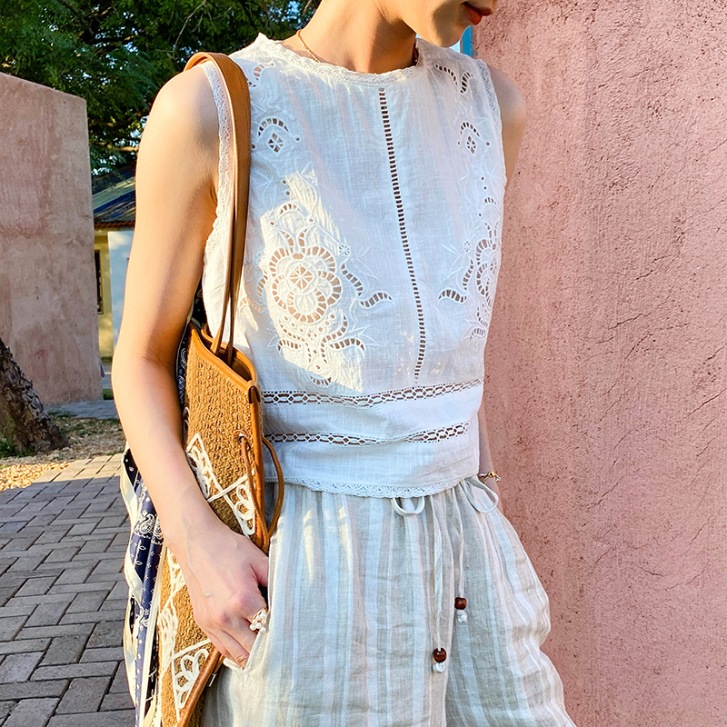 Franse ontwerper Boho witte ka - Embroidery Uniform recensie en prijs