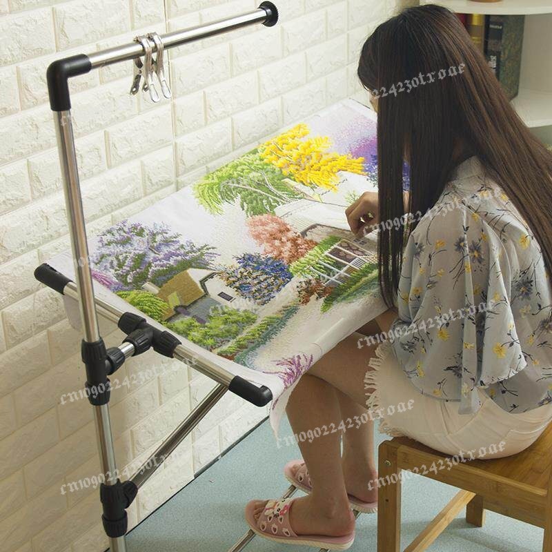 Verstelbare borduurringhouder, - Embroidery Hoop Stand recensie en prijs