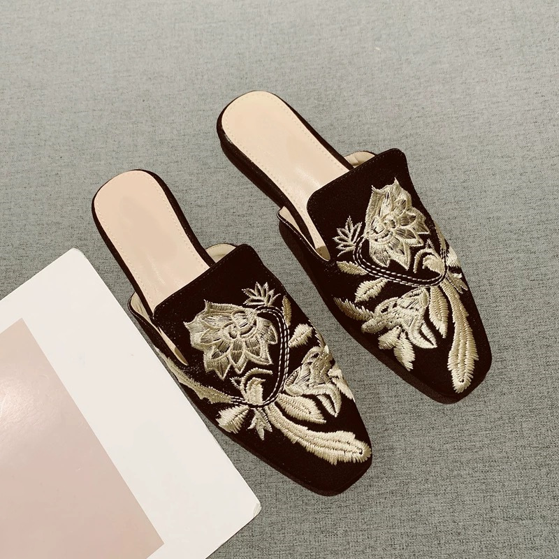 2026 Nieuwe Dames Schoen Retro - Embroidery Design recensie en prijs