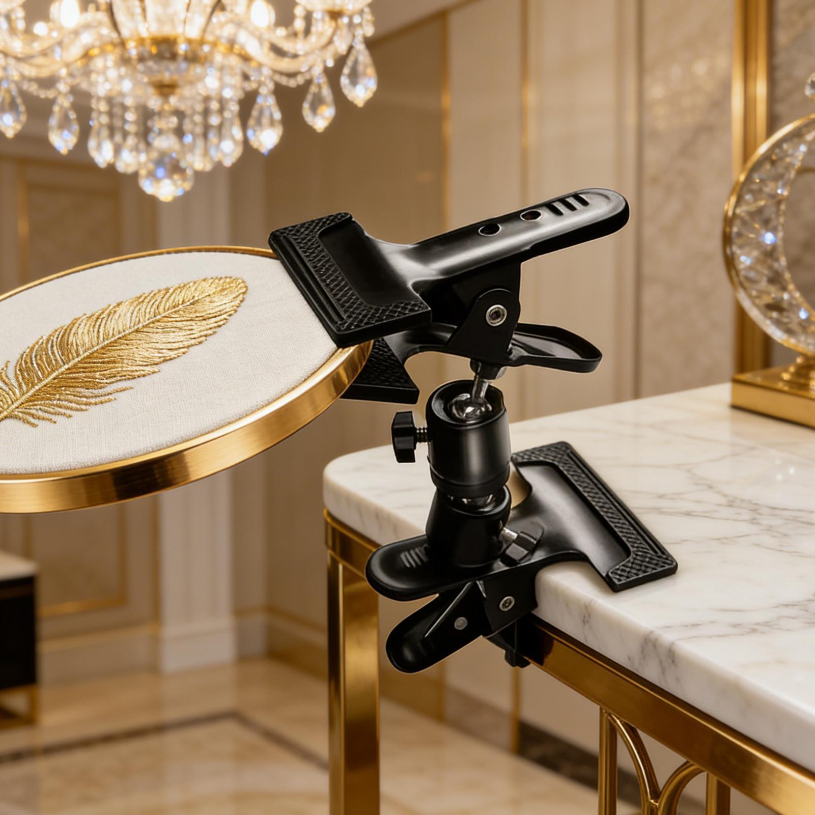 Borduurhouder Heavy Duty verst - Embroidery Hoop Stand recensie en prijs