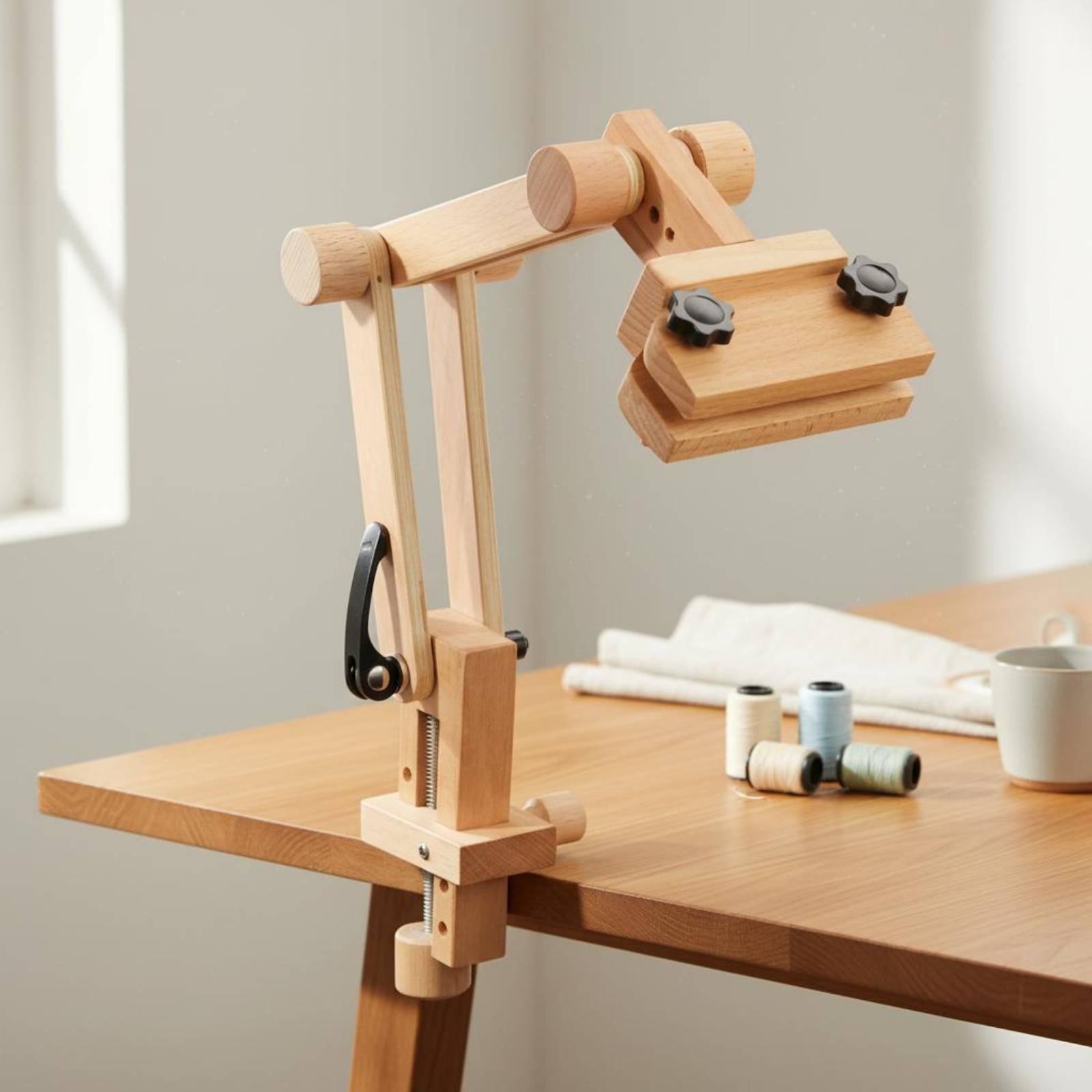 Tafelklem Borduurstandaard Opv - Embroidery Hoop Stand recensie en prijs