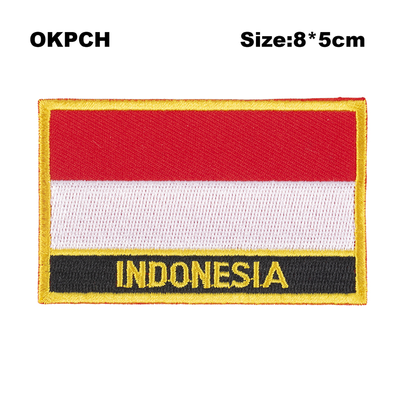 Indonesië Vlag Borduurwerk Pat - Embroidery In Indonesia recensie en prijs