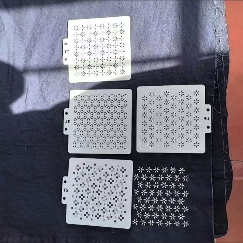 30-delige Sashiko-stencilset,  - Embroidery And Quilting recensie en prijs