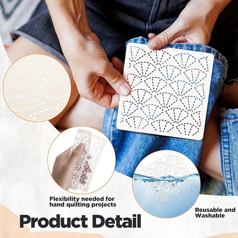 30 stuks borduursjablonen DIY  - Embroidery And Quilting recensie en prijs