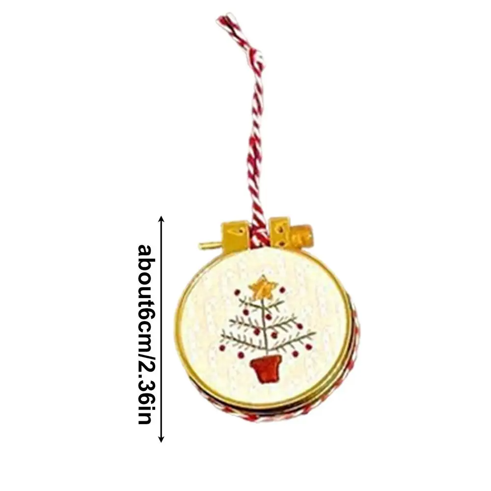 Kerstmis Nieuws 2025, handgema - Embroidery Xmas Decorations recensie en prijs