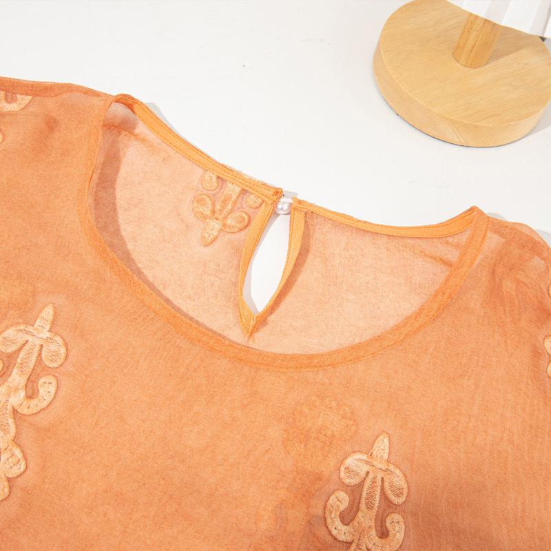 100% Moerbei Zijde Vrouwen Lan - Embroidery Uniform recensie en prijs