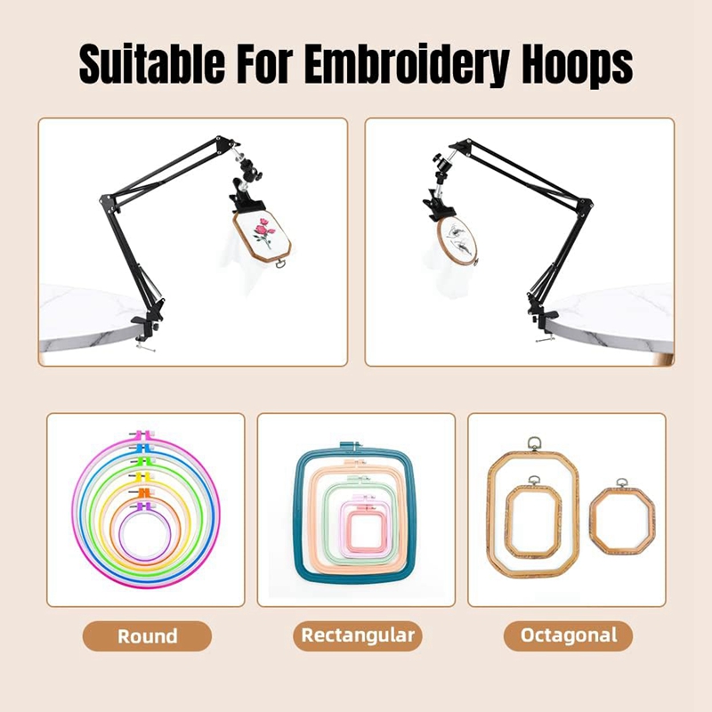 Borduurring CrossStitch-standa - Embroidery Hoop Stand recensie en prijs