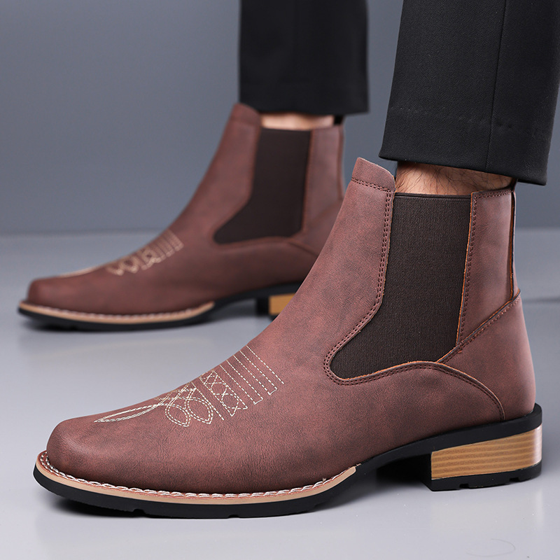 Luxe Chelsea Boots voor Heren, - Embroidery On Leather recensie en prijs