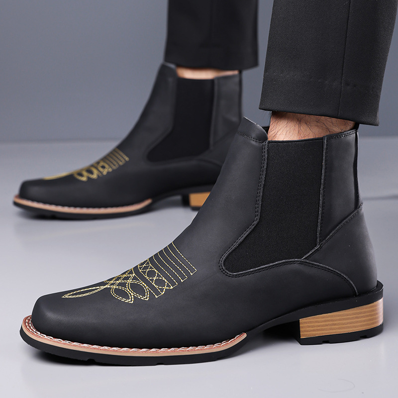 Luxe Chelsea Boots voor Heren, - Embroidery On Leather recensie en prijs