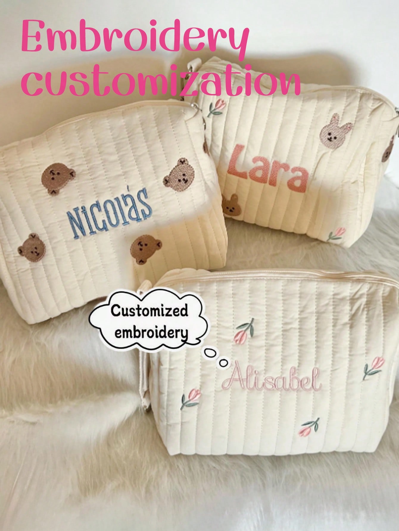 Aangepaste naam borduurwerk ba - Embroidery And Quilting recensie en prijs